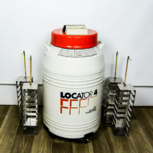 Thermolyne Locator 4 Cryostorage Vessel with Vessel Dolly