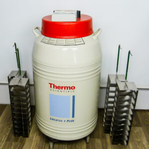 Thermo Scientific Locator 4 Plus Cryostorage Vessel with Level Sensor and Sample Racks - NEW